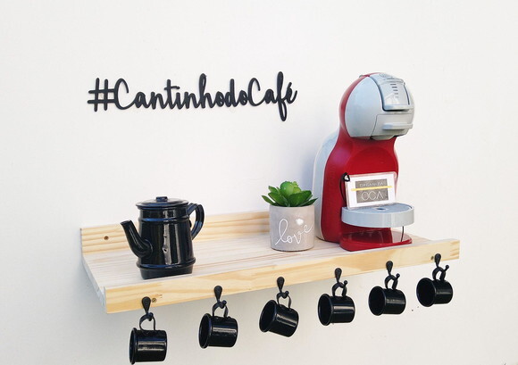 Prateleira para Cantinho do Café