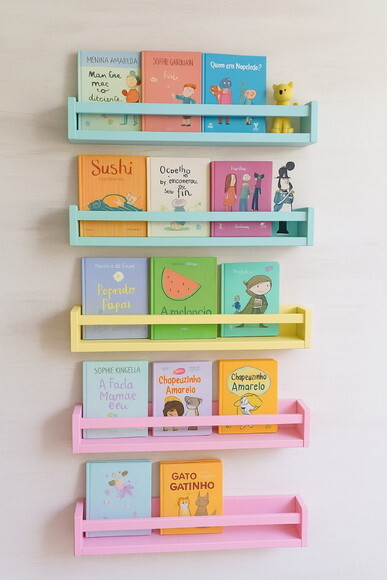 Prateleira para Livros Quarto Infantil Decoração