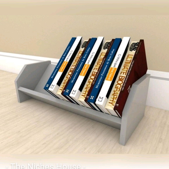 Suporte para livros em mdf