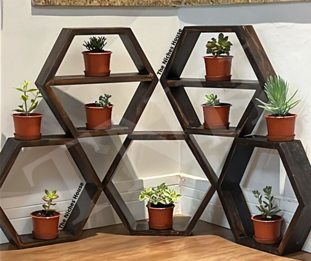 Conjunto com 5 Nichos Jardim Vertical Grande