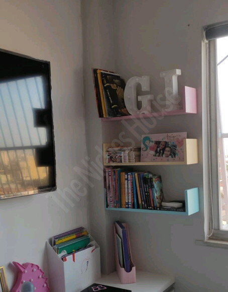 Conjunto de Prateleiras para Livros ou Ursinhos de Pelúcia