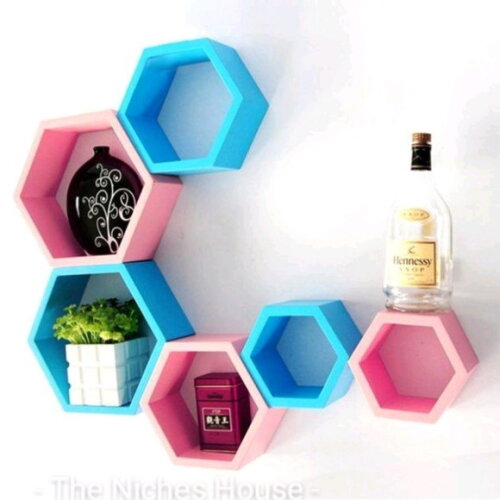 Conjunto Nicho Colmeia Sala Quarto Decoração