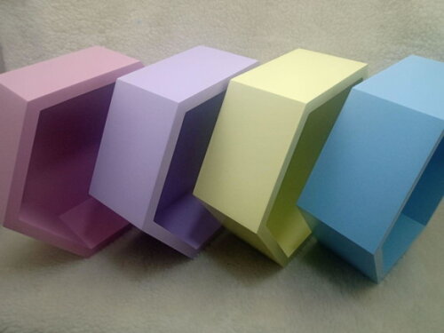 Kit 6 Colmeias Hexagonal Sextavado Colorido Infantil