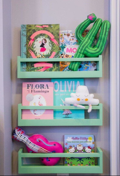 Kit com 3 Prateleiras Infantil Decoração