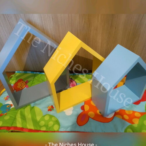 Kit Nicho Casinha Montessori Decoração 1p,1m,1g
