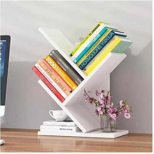 Livreiro Estante Suporte Prateleira P/ Livros Revistas Mdf