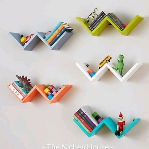 Livreiro Zig Zag Brinquedoteca Infantil (unidade)