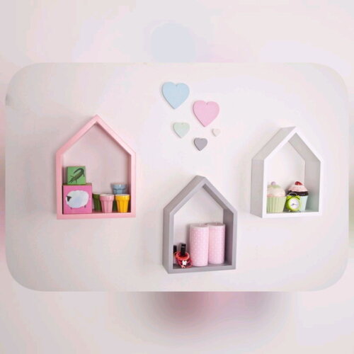 Nicho Casinha Montessori Varias Cores (unidade)