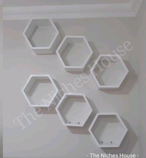 Nicho Colmeia Hexagonal Sextavado Livros (unidade)