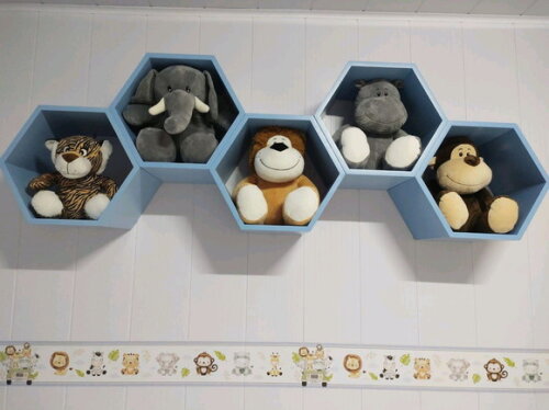 Nicho Colmeia Quarto Infantil Decoração Grande (unidade)