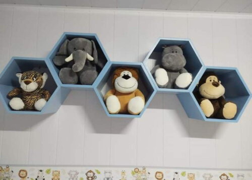 Nicho Colmeia Sextavado Hexagonal Grande ( Unidade)