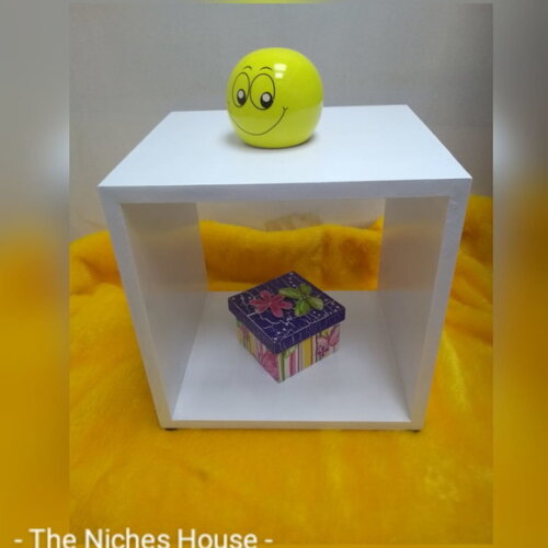 Nicho de chão com sapata sem fundo