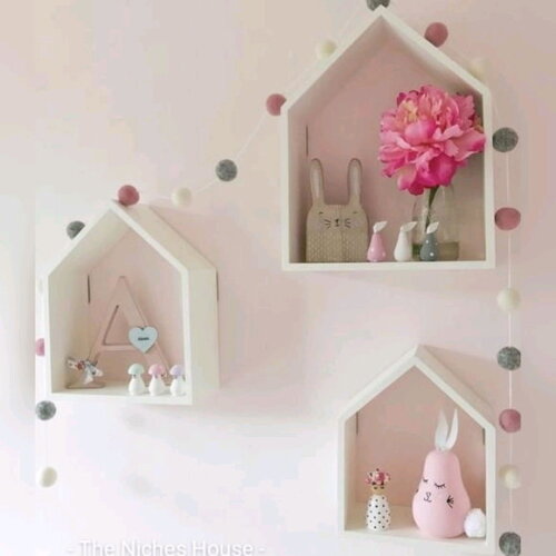 Nichos Casinha Montessori Decoração