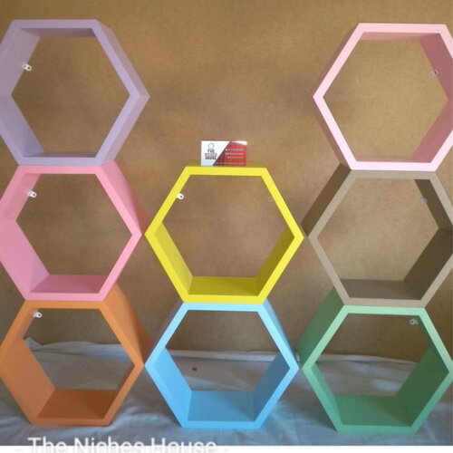 Nichos Colmeia/hexagonal/sextavado (3 unidades)