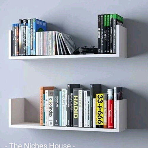 Prateleira Nicho U Livros Decoração