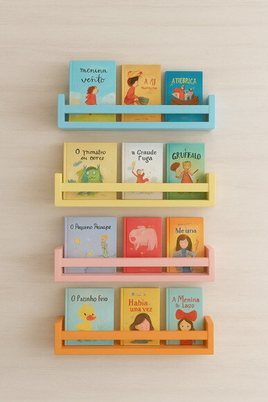 Prateleira para Livros Quarto Infantil Decoração