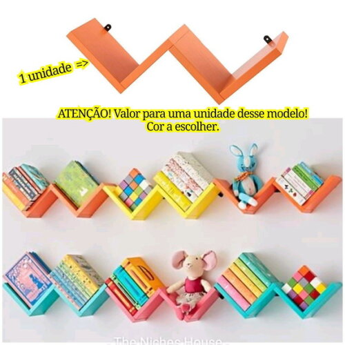 Zig Zag Brinquedoteca Infantil Varias Cores (unidade)