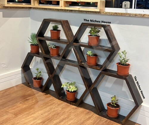 Conjunto com 5 Nichos Jardim Vertical Grande