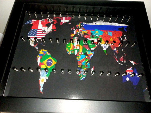 Guarda Chaveiros Personalizado com Vidro