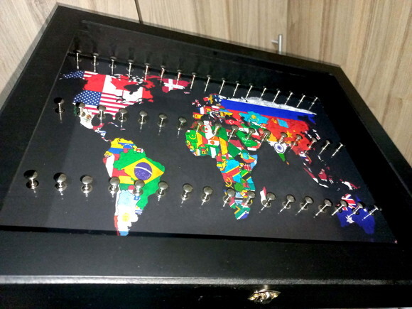 Guarda Chaveiros Personalizado com Vidro