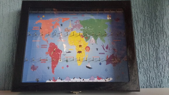Porta Chaveiros Colecionador para 50 Chaveiros