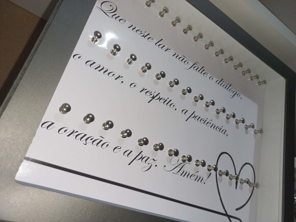 Porta Chaveiros Personalizado com Vidro