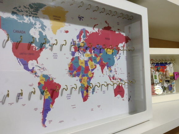 Quadro Colecionador de Chaveiros