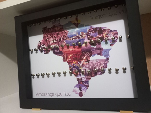 Quadro Colecionador de Chaveiros Profissional