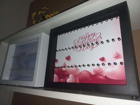 Quadro de Chaves Personalizado com Vidro