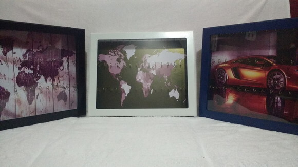 Quadro e Guarda Chaveiros Personalizado