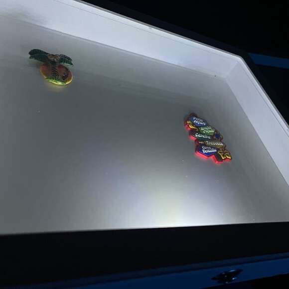 Quadro Magnético com Luz de Led