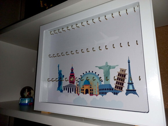 Quadro Porta Chaveiros