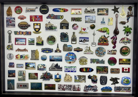 Quadro Magnético para Imãs de Geladeira - Extra Grande 60x40