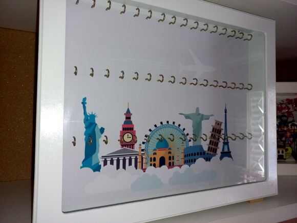 Quadro Porta Chaveiros
