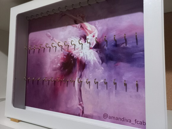 Quadro Porta Chaveiros - Artesanal