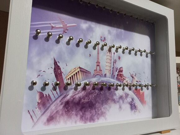 Quadro Porta Chaveiros - Especial para Colecionadores