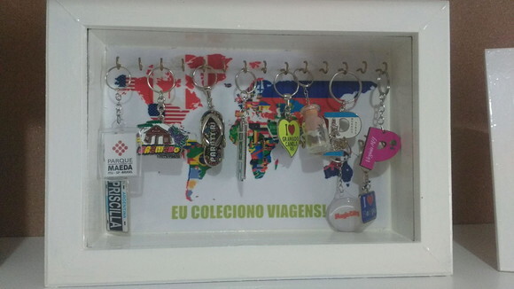 Quadro Porta Chaveiros - Tamanho Pequeno