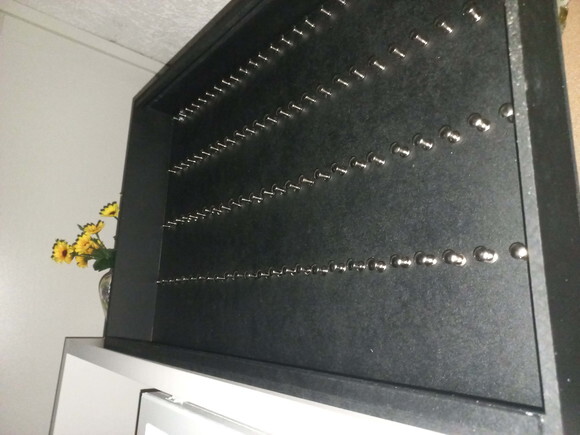 Quadro Porta Chaveiros Extra Grande para até 100 Chaveiros
