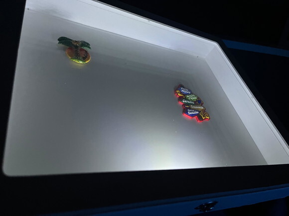 Quadro Porta Imã de Geladeira com Luz de Led