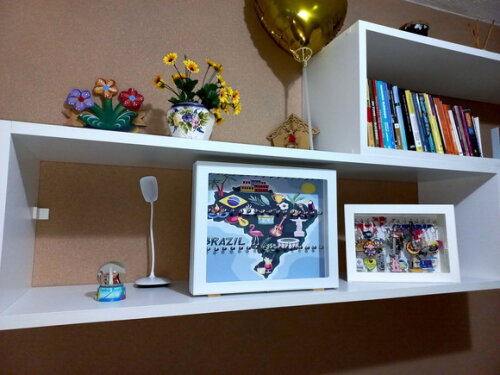 Painel para Chaveiros com Vidro Personalizável