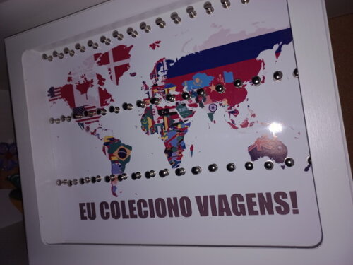 Quadro Artesanal para Colecionadores de Chaveiros
