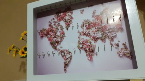 Quadro Expositor de Chaveiros Personalizado para Decoração