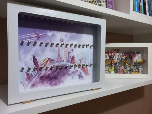 Quadro Porta Chaveiros - Especial para Colecionadores