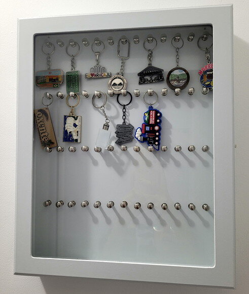 Quadro Porta Chaveiros - na Vertical