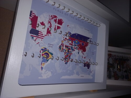 Quadro Porta Chaveiros - Tamanho Grande com Vidro