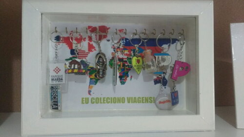 Quadro Porta Chaveiros - Tamanho Pequeno