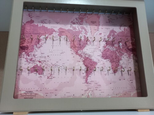 Quadro Porta Chaveiros Personalizado - para Colecionadores