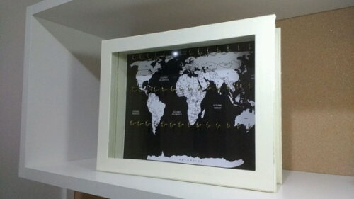 Quadro Porta Chaveiros Personalizado Tema Internacional