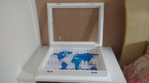 Quadro Porta Chaveiros Premium
