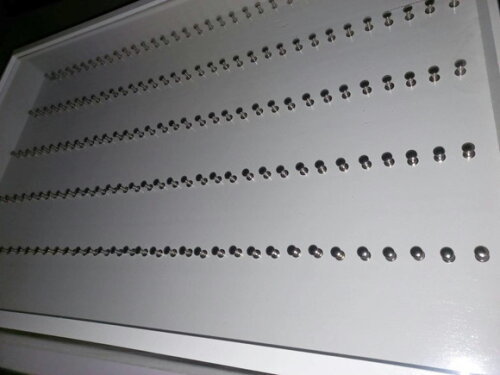 Quadro Porta Chaveiros Ultra Grande 80x50 com Luz de Led